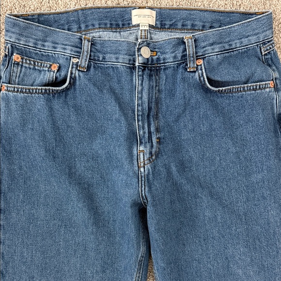 French Connection Women's Straight Leg Blue Jeans - Picture 2 of 9